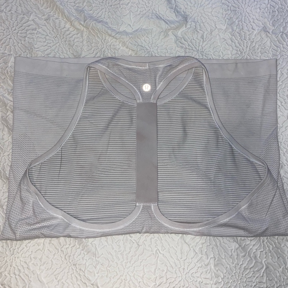 Lululemon, White, Size 10/12 Tank